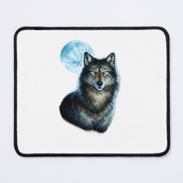 Item preview, Wolf Spirit Blue Moon designed and sold by HayatDesigns19.
