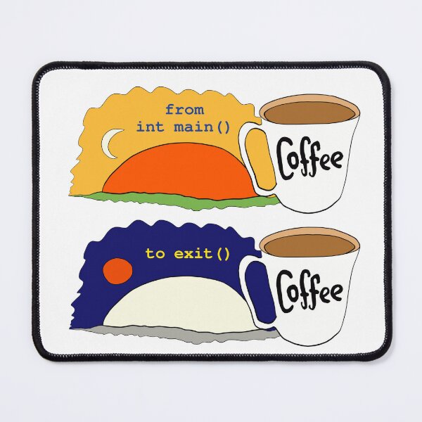 Item preview, Programming needs coffee :) designed and sold by LittleGreyMan2026.