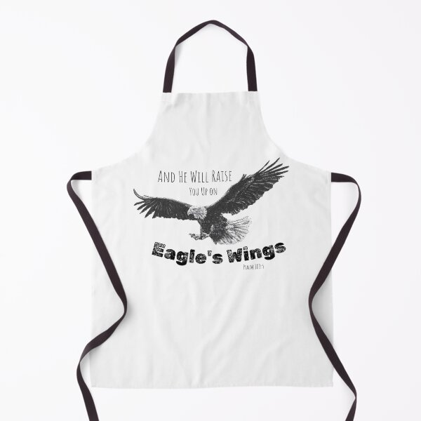 Item preview, He will Raise You Up on Eagles Wings designed and sold by Cora Worthington Art.