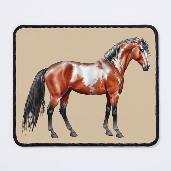 Item preview, Realistic American Paint Horse, Bay Overo, designed and sold by HA-Design-Kunst.