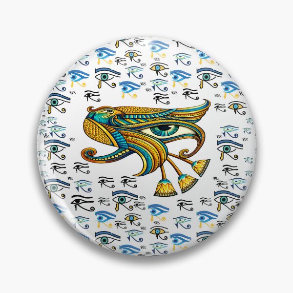 Item preview, Eye of Horus – Ancient Egyptian Sacred Protection Symbol Art designed and sold by GulfSignature.