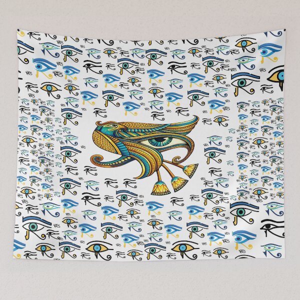 Item preview, Eye of Horus – Ancient Egyptian Sacred Protection Symbol Art designed and sold by GulfSignature.