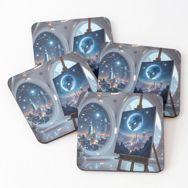 Item preview, Cosmic Surrealism: Beyond the Visible Spectrum of the City designed and sold by KunstGeist.
