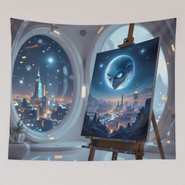 Item preview, Cosmic Surrealism: Beyond the Visible Spectrum of the City designed and sold by KunstGeist.