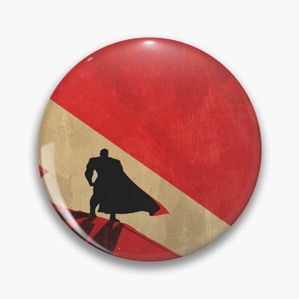 Item preview, Retro Superhero Silhouette Heroic Figure Art designed and sold by NicolasGlowArt.