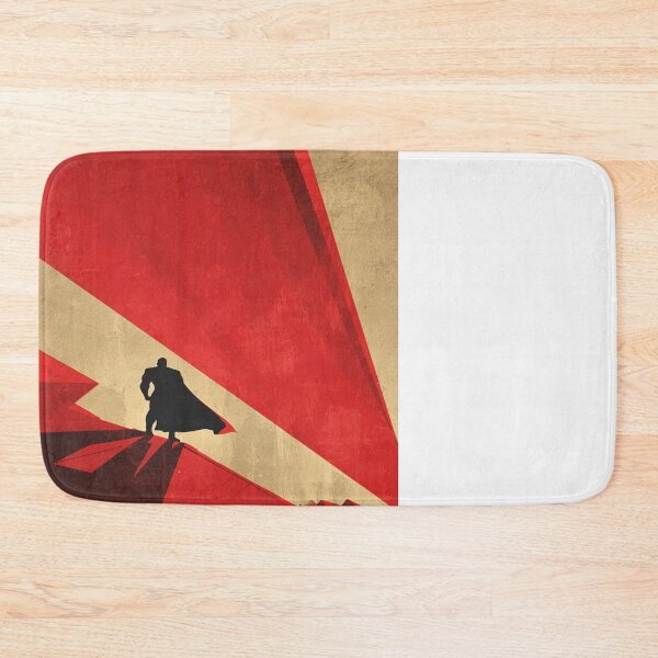Item preview, Retro Superhero Silhouette Heroic Figure Art designed and sold by NicolasGlowArt.