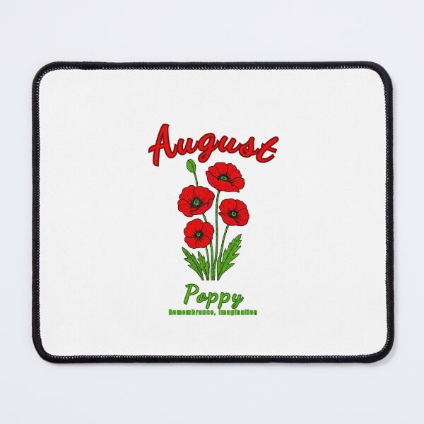 Item preview, August Birth Flower - Poppy designed and sold by DixieGirlStudio.