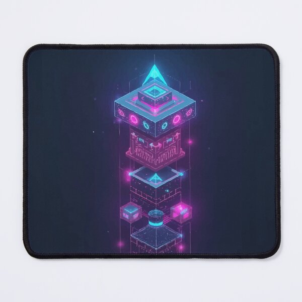 Item preview, Cyberpunk Tech Totem designed and sold by AbstractAnom.
