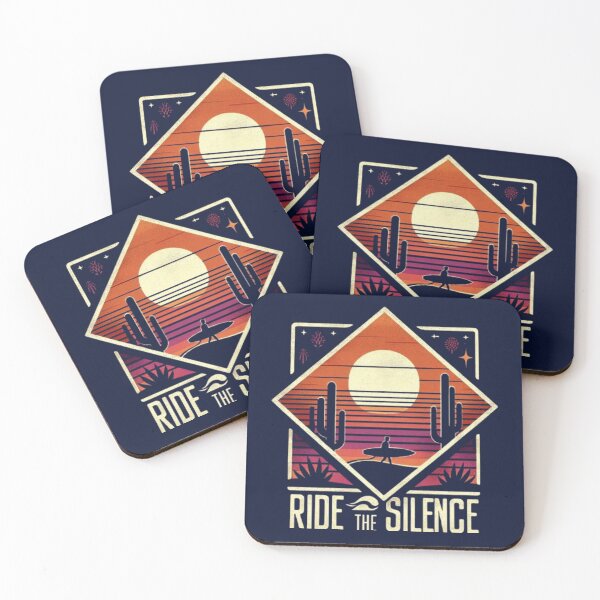 Item preview, Ride the Silence – Desert Surf Sunset Design designed and sold by Dogandesighn.