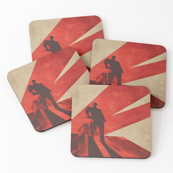 Item preview, Vintage Propaganda Art Silhouette Man Design designed and sold by NicolasGlowArt.
