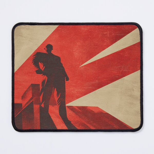 Item preview, Vintage Propaganda Art Silhouette Man Design designed and sold by NicolasGlowArt.