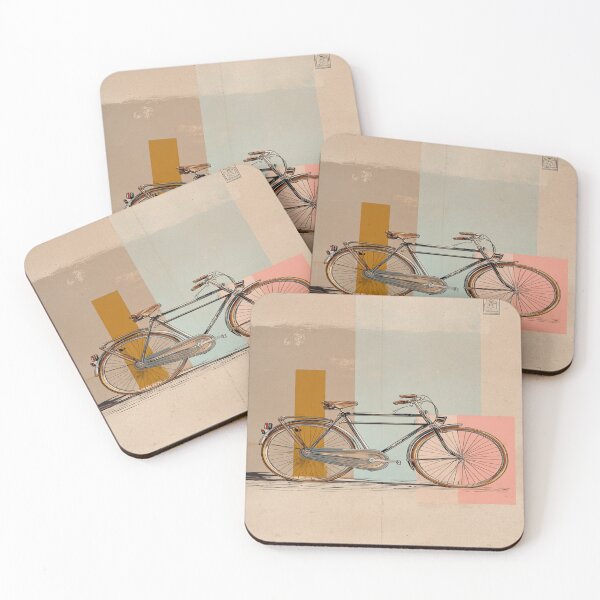 Item preview, Vintage Bicycle Retro Cycling Bike Art Design designed and sold by NicolasGlowArt.