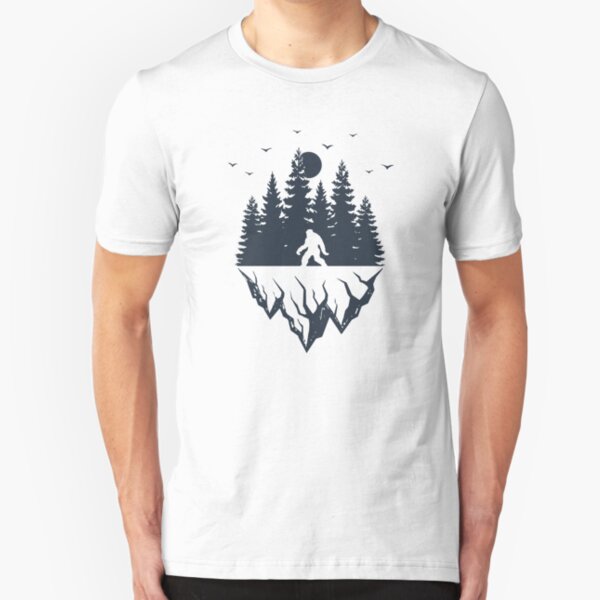 Bigfoot, Sasquatch Slim Fit T-Shirt