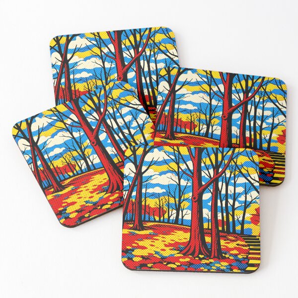Item preview, Autumn in Electric Ink designed and sold by Abzed.