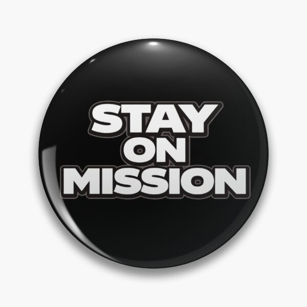 Item preview, Stay On Mission Shirt designed and sold by Papier Atelier Art.