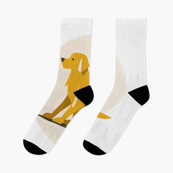 Item preview, Golden Dog Under Moonlight designed and sold by ForeverPrintsOK.