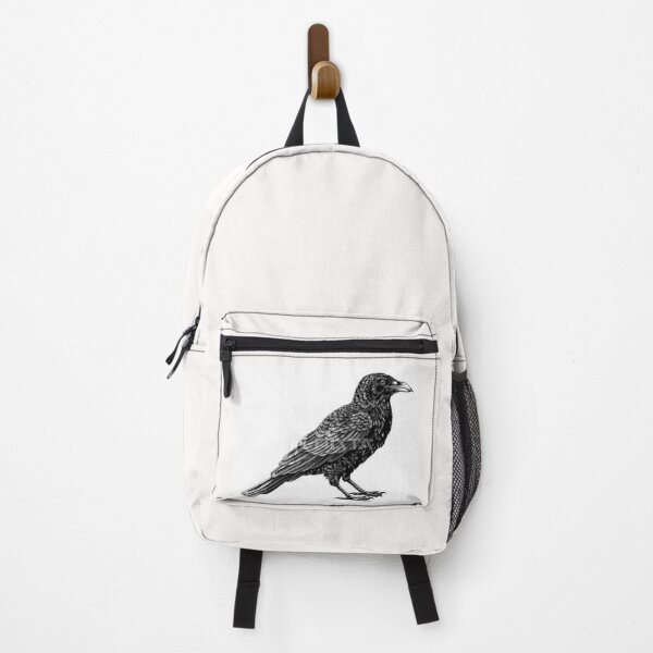 Item preview, Detailed Raven Illustration Vintage Gothic Bird designed and sold by GraveyardGlam.