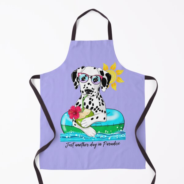 Item preview, Dalmatian Just Another Day in Paradise designed and sold by Atelier Cupcake.