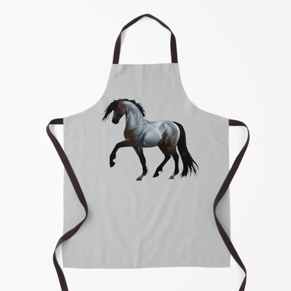 Item preview, Noble Spanish Horse, Modern Art, Shimmering Blue Roan designed and sold by HA-Design-Kunst.