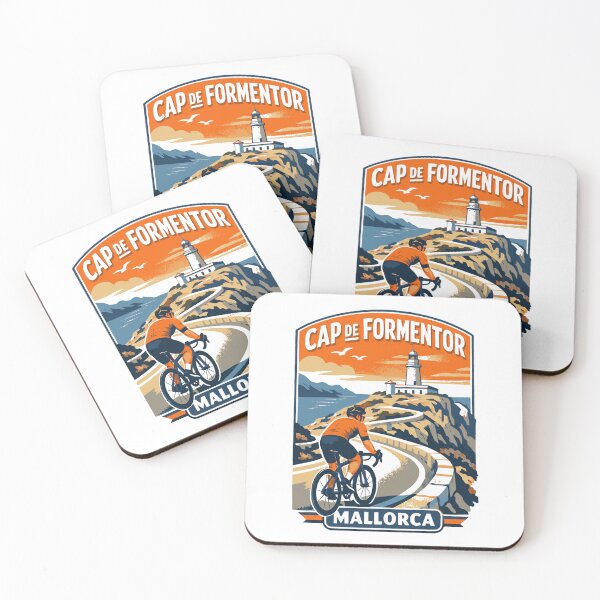 Item preview, Cap de Formentor Mallorca Cycling Travel Graphic designed and sold by JackCurtis1991.