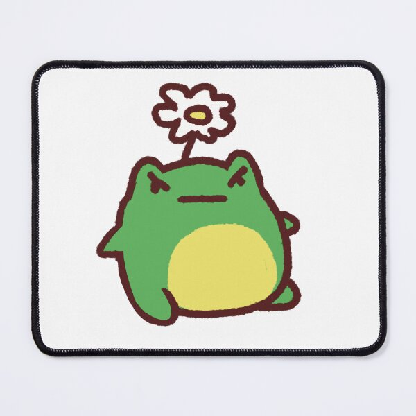 Item preview, Cottagecore Frog With Flower — Cute Dreamy Toad designed and sold by Frog_Lover.