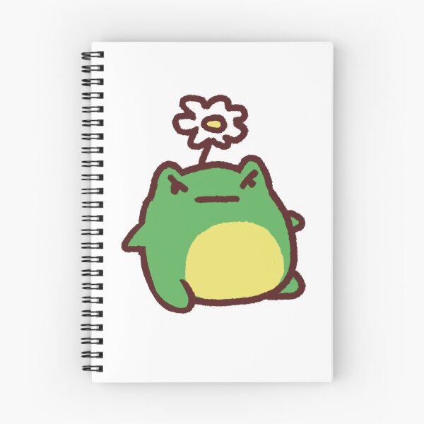 Item preview, Cottagecore Frog With Flower — Cute Dreamy Toad designed and sold by Frog_Lover.
