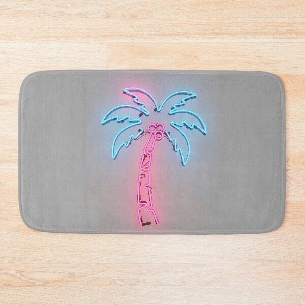 Item preview, Cybernetic Neon Palm Tree - Tech-Circuit Tropical Art designed and sold by powersunlight.