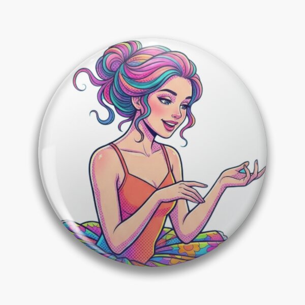 Item preview, cute girl designed and sold by PP&RAINBOW SHOP.