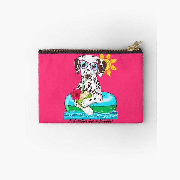 Item preview, Dalmatian Just Another Day in Paradise liver spots designed and sold by Atelier Cupcake.