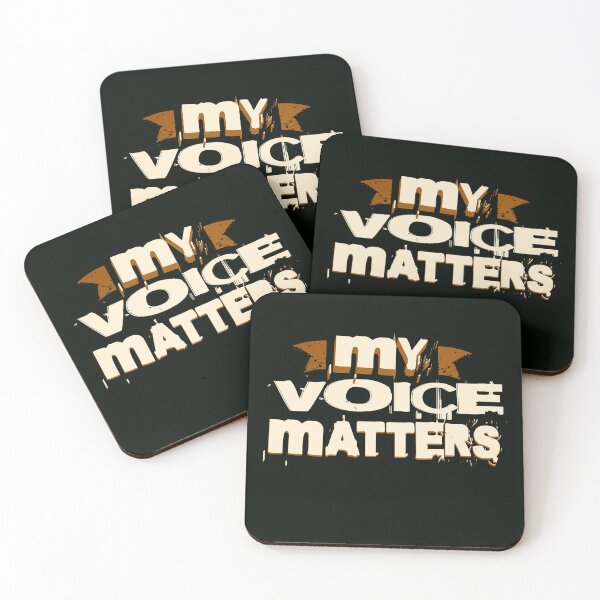 Item preview, My voice Matters designed and sold by aylastyle.
