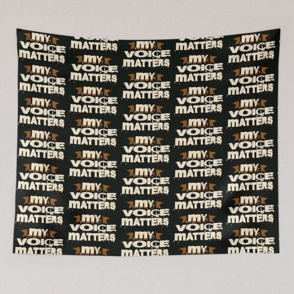 Item preview, My voice Matters designed and sold by aylastyle.