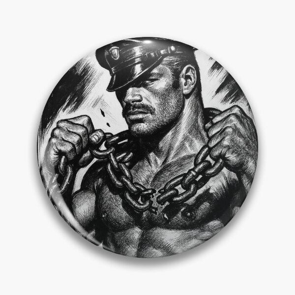 Item preview, Vintage Leather Legends Berlin Bikers Breaking The Chains Tom of Finland Tribute Graphic Design designed and sold by ItsAKinkThing.