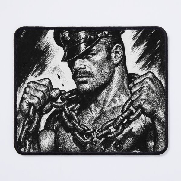Item preview, Vintage Leather Legends Berlin Bikers Breaking The Chains Tom of Finland Tribute Graphic Design designed and sold by ItsAKinkThing.