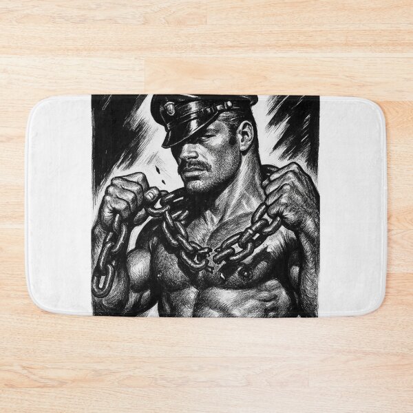 Item preview, Vintage Leather Legends Berlin Bikers Breaking The Chains Tom of Finland Tribute Graphic Design designed and sold by ItsAKinkThing.