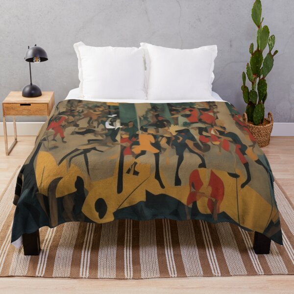 Item preview, Dynamic Abstract Crowd Art with Modern Energy and Color Flow designed and sold by FotoworldEdel.