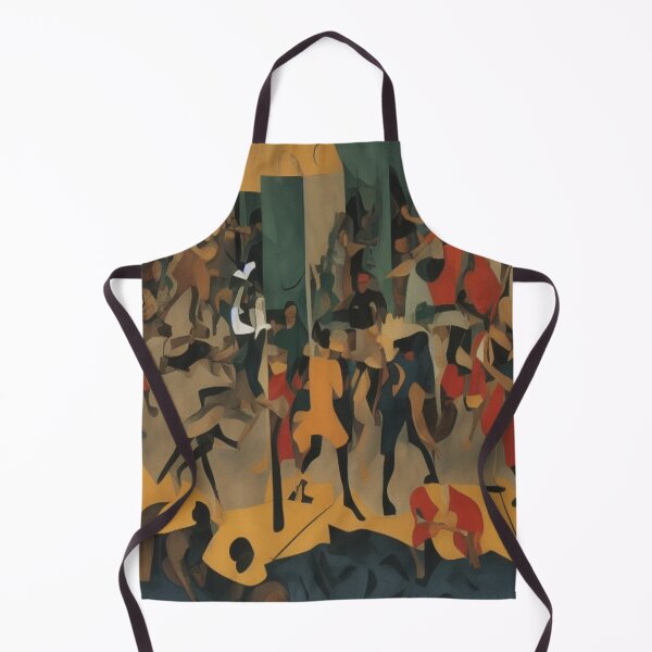 Item preview, Dynamic Abstract Crowd Art with Modern Energy and Color Flow designed and sold by FotoworldEdel.