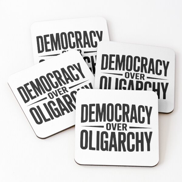 Item preview, Democracy over Oligarchy designed and sold by Frank Ring.