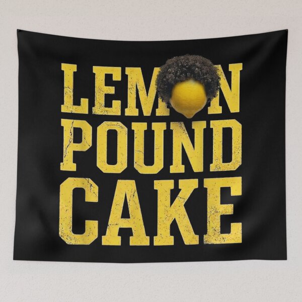 Item preview, Lemon Pound Cake Funny Afro Food Pun Dessert Lover Gift Shirt designed and sold by NgumohaLanke.