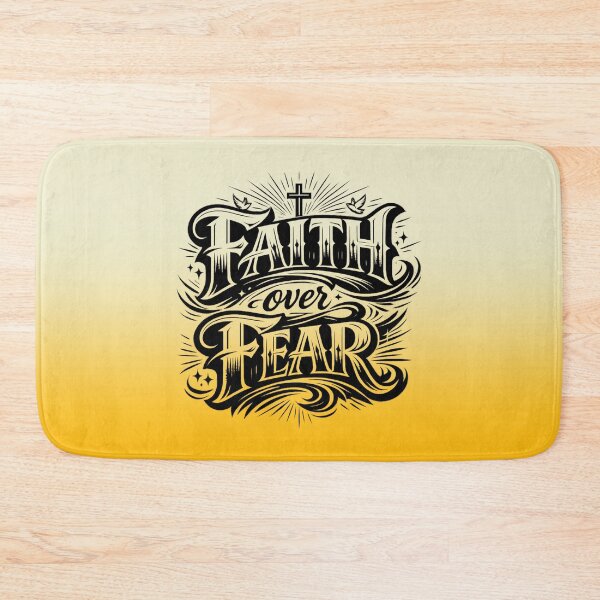 Item preview, Faith Over Fear | Christian Quote designed and sold by skkyfaithArtz.