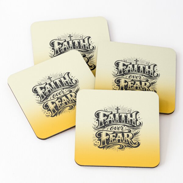 Item preview, Faith Over Fear | Christian Quote designed and sold by skkyfaithArtz.