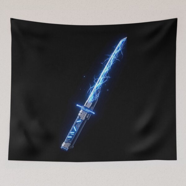 Item preview, Cybernetic Katana - Storm Forge Electrical Blade Art designed and sold by powersunlight.