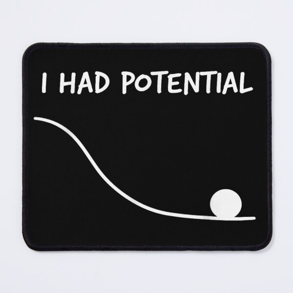 Item preview, I Had Potential Funny Minimalist Dark Humor Life Decline Meme Shirt designed and sold by NgumohaLanke.