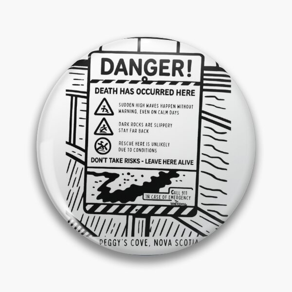 Item preview, Stay off the Black Rocks designed and sold by SeaBirdPress.