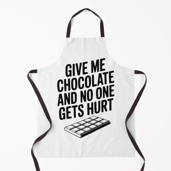 Item preview, Give Me Chocolate and No One Gets Hurt designed and sold by Frank Ring.