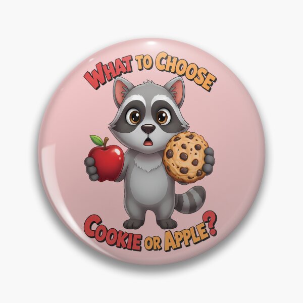 Item preview, Raccoon Cookie Lover Design designed and sold by Art-Arcade6.