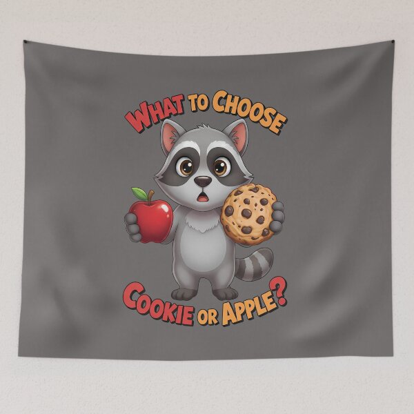 Item preview, Raccoon Cookie Lover Design designed and sold by Art-Arcade6.