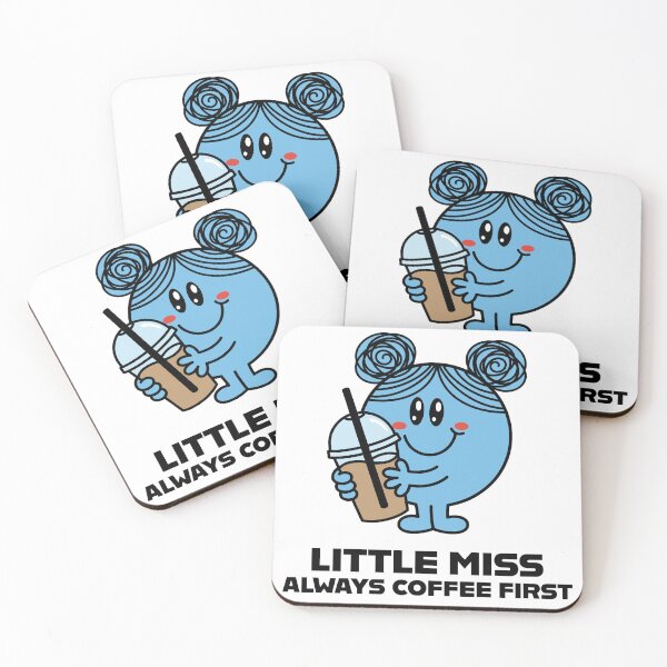 Item preview, little miss always coffee first designed and sold by Imaginationbeyond.