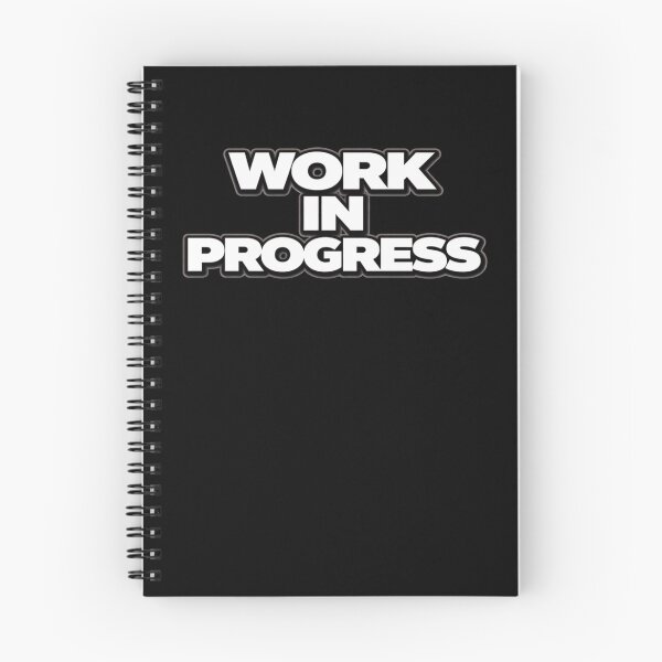 Item preview, Work In Progress Shirt designed and sold by Papier Atelier Art.