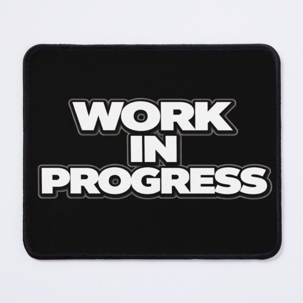Item preview, Work In Progress Shirt designed and sold by Papier Atelier Art.