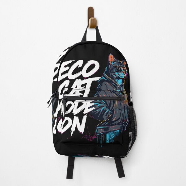 Item preview, Eco Cat Mode ON Shirt – Funny Earth Day Cat Tee, Neon Streetwear Cat Lover Gift, Eco Friendly Graphic designed and sold by MEAW MEAW RISKY CAT.